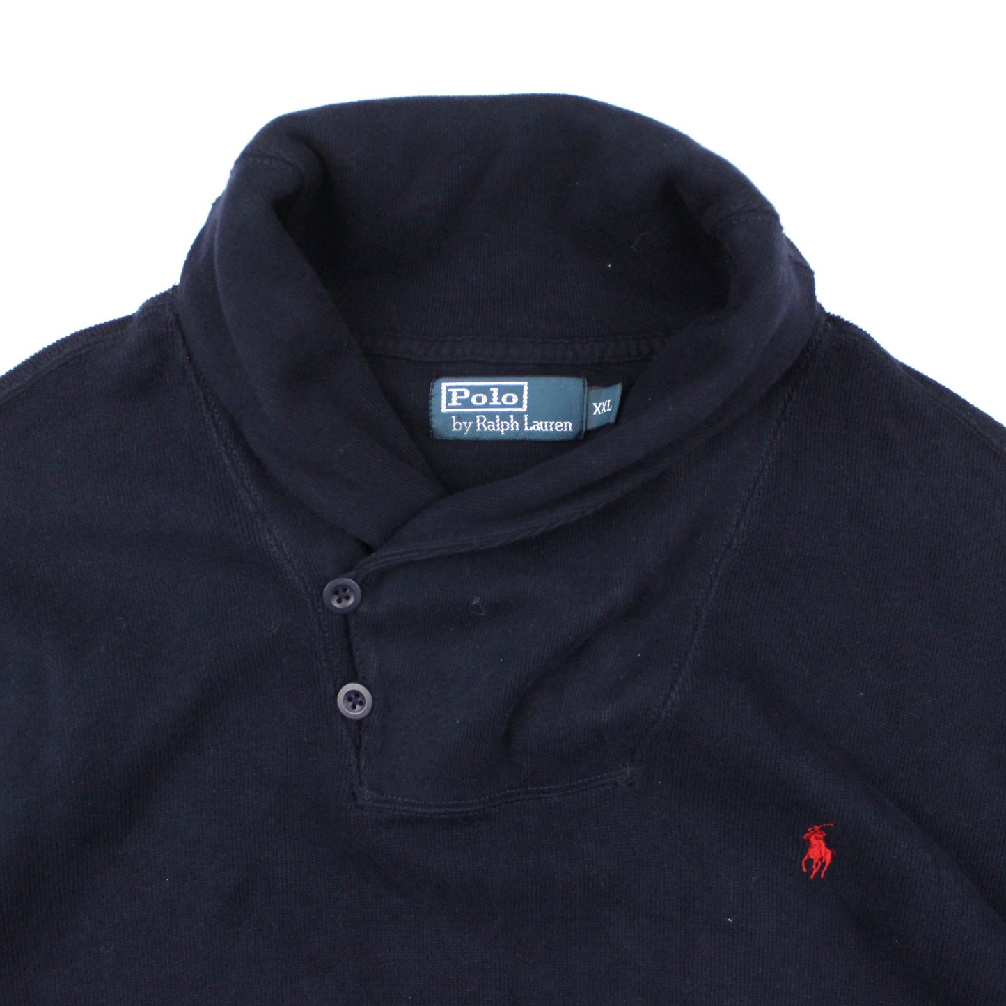 Navy Sweater by Polo Ralph Lauren, 2000s Tag (XXL)