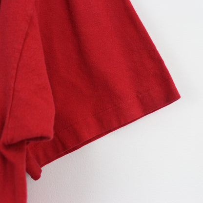 Vintage Red Single Stitch T-Shirt, Hanes Tag (XL)