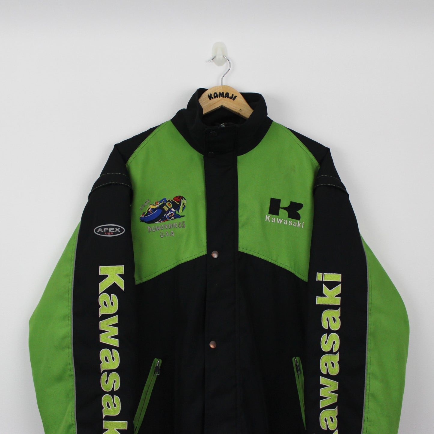 Kawasaki Vintage Racing Biker Jacket (XL)