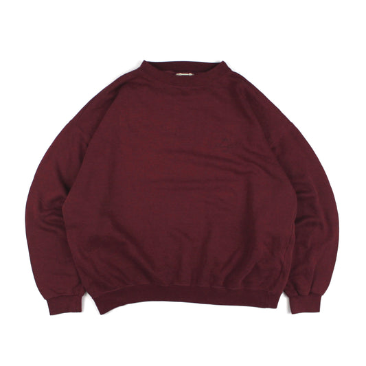 Vintage Burgundy Sweatshirt by Lee (XL)