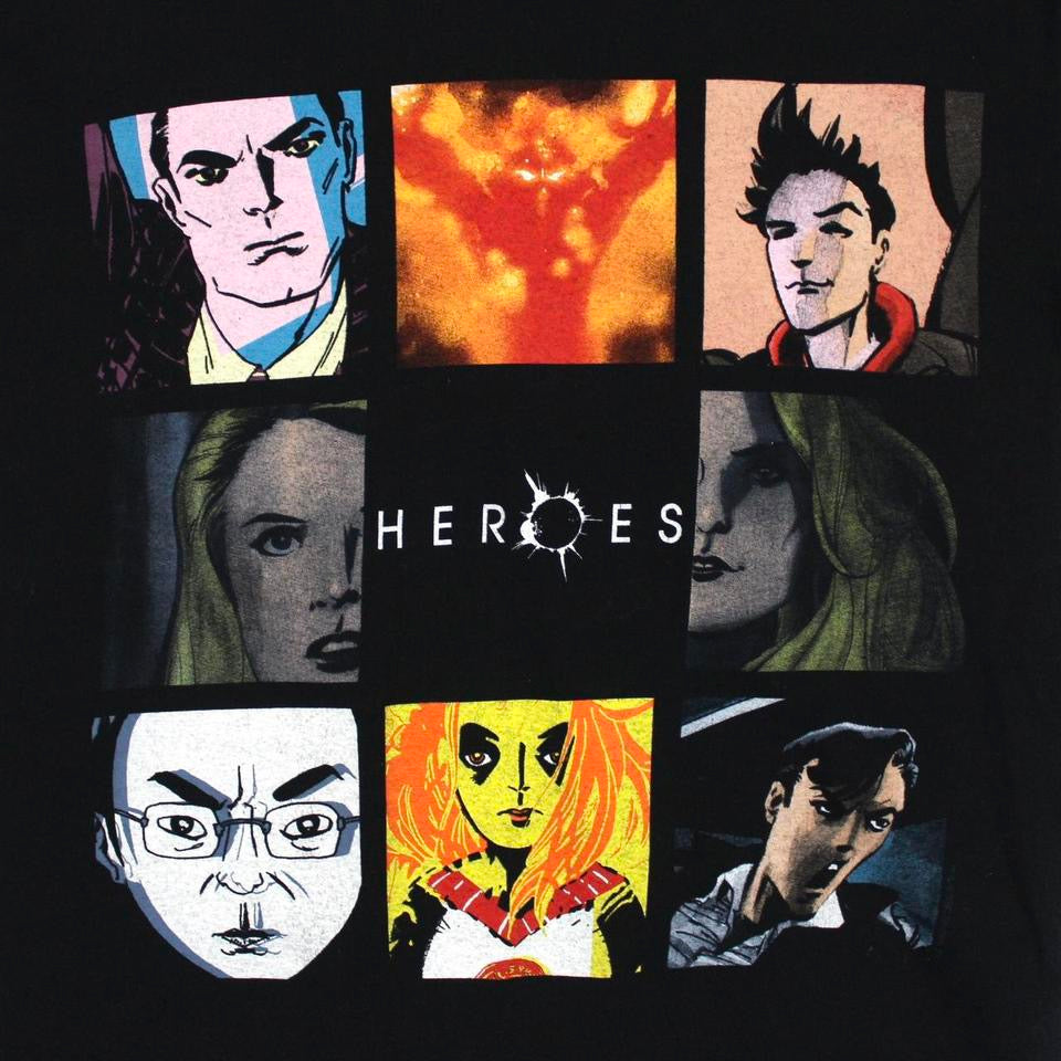 Heros Black T-Shirt, Gilda Ultra Label (S)