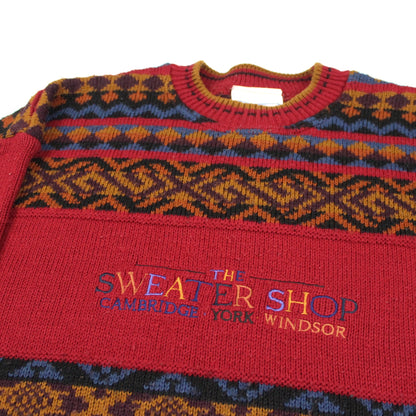 The Sweater Shop Red Sweater (L)