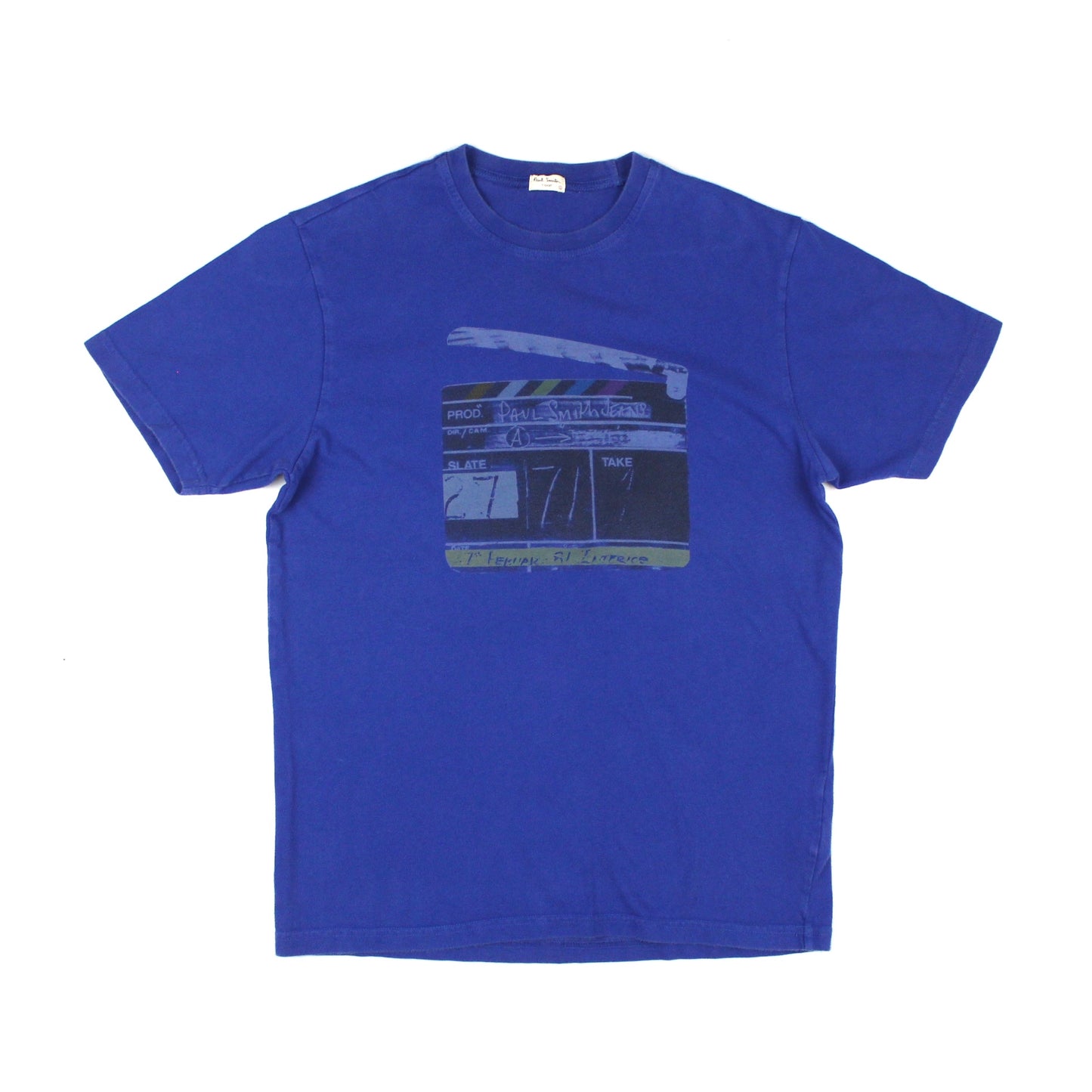 Paul Smith Blue Film T-Shirt (W-L)