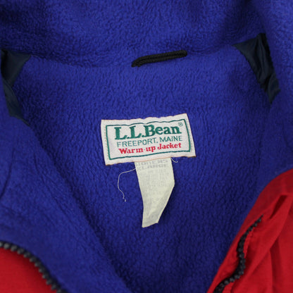 Red Warm-Up Jacket by L.L.Bean. 1990s tag (W-XL)