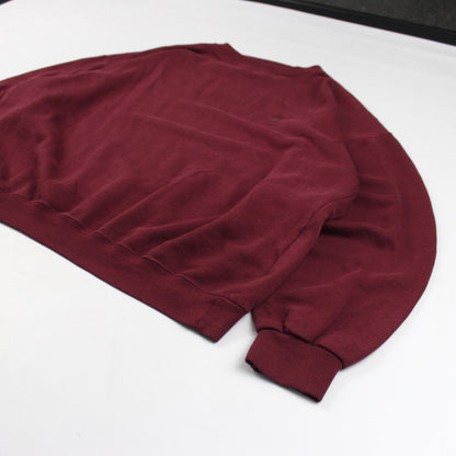 Vintage Burgundy Sweatshirt by Lee (XL)