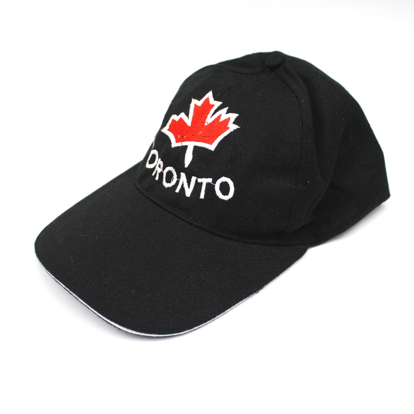 Vintage Toronto, Canada Black Embroidered Cap