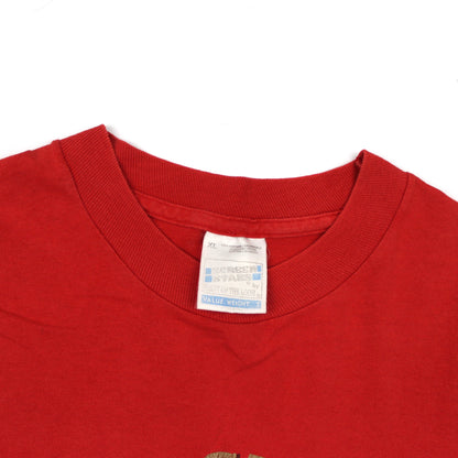 1990’s Marston’s Pedigree Red Single Stitch T-Shirt, Screen Stars Fruit of the Loom tag (XL)