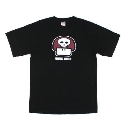 2005 Nintendo Game Over T-Shirt, Vintage Gildan Heavy Cotton Label (M)