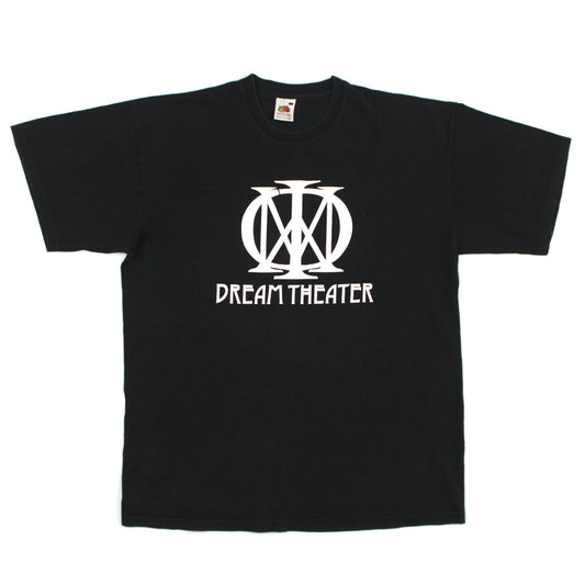 Dream Theater Black T-Shirt, Vintage Fruit of the Loom Label (L)