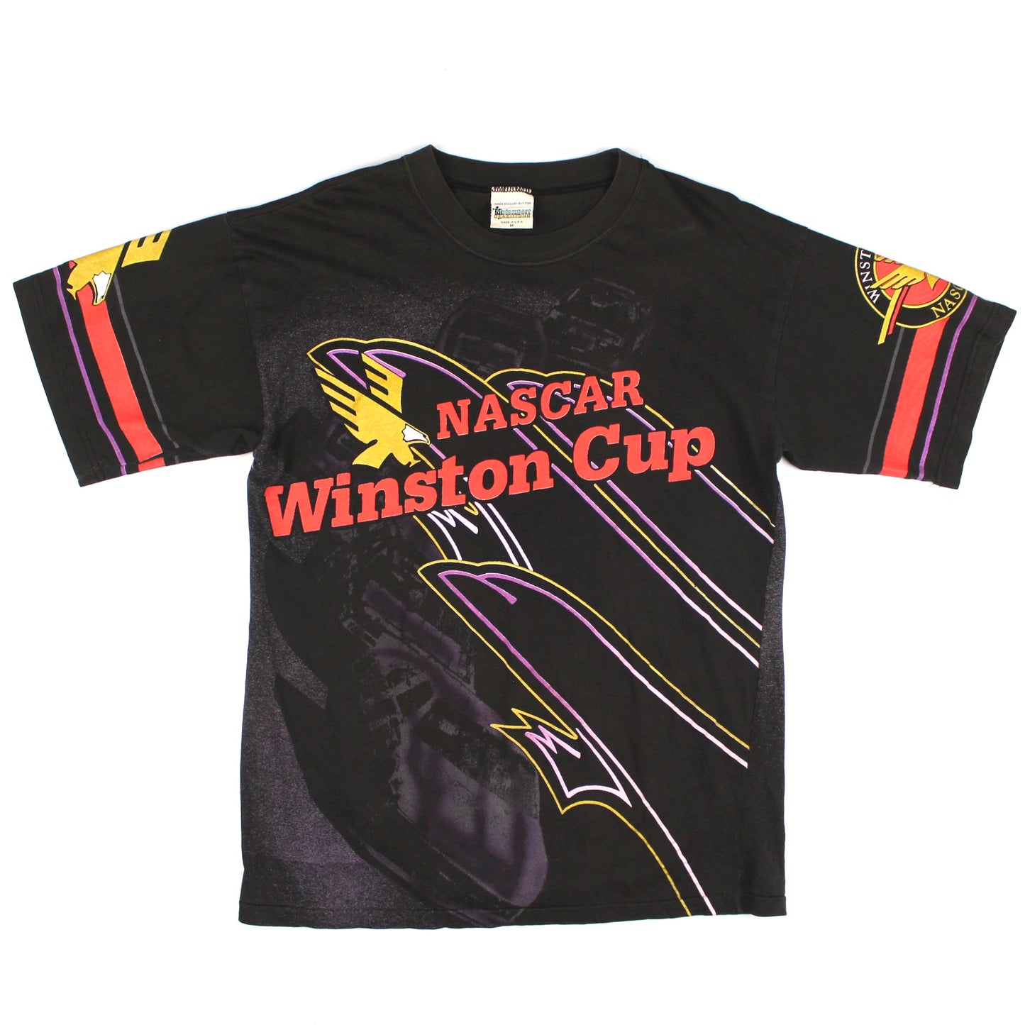 1994 NASCAR Winston Cup Allover Print Single Stitch T-Shirt (M)